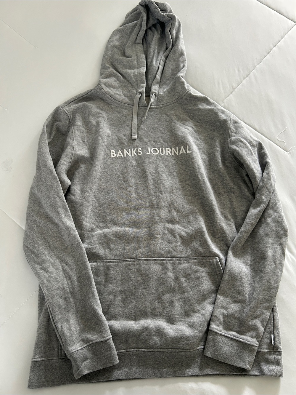 Banks Journal Men's Gray Pullover Hoodie